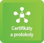 Siete XII. Certifikáty a Protokoly